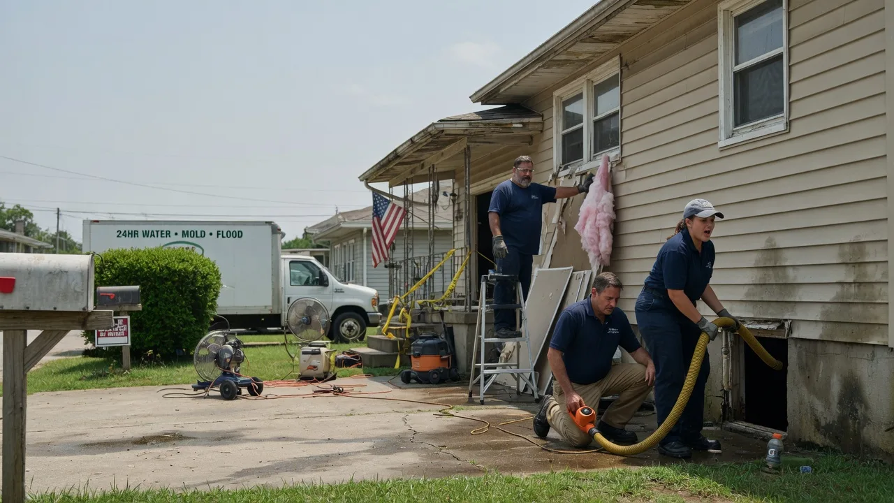 Water Damage Repair in Hagarville, AR near me